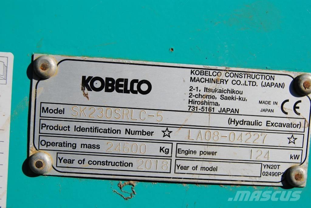 Kobelco SK230SRLC-5 Excavadoras de cadenas