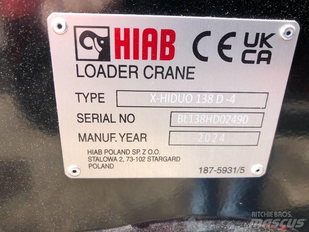 HIAB X-HiDuo 138 D-4 Grúas cargadoras