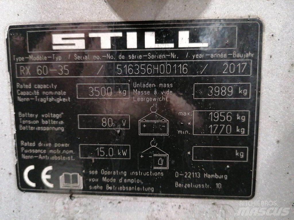Still RX60-35 Carretillas de horquilla eléctrica