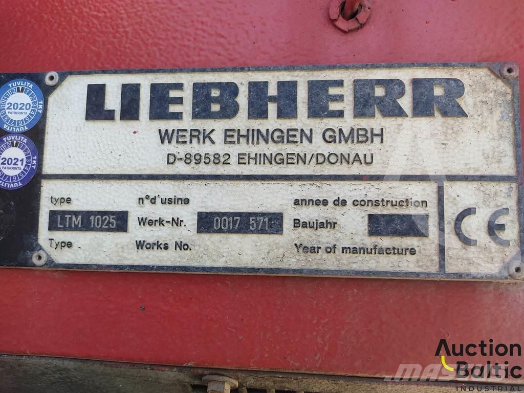 Liebherr LTM 1025 Grúas todo terreno
