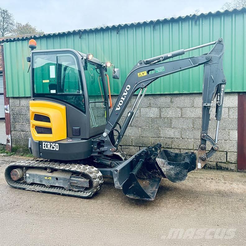 Volvo ECR25D Mini excavadoras < 7t