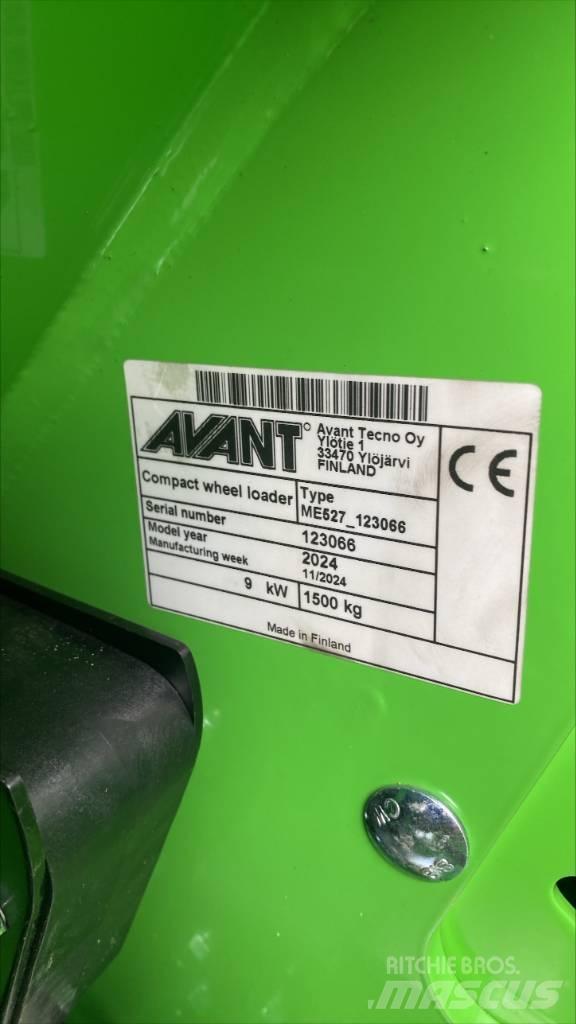 Avant E527 Palas cargadoras