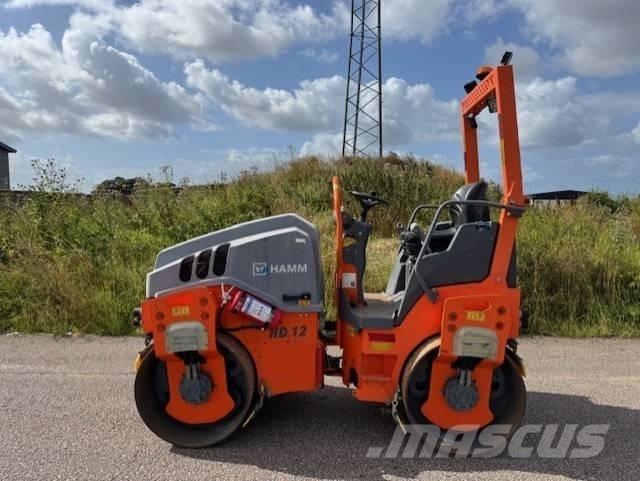 Hamm HD12 VV, Vält Rodillos de doble tambor