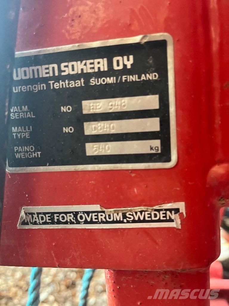 Överum D840 Sembradoras