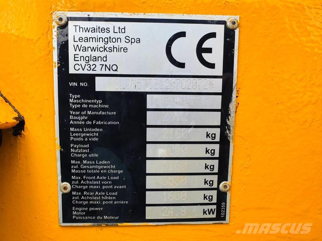 Thwaites MACH 573 Dúmpers de obra