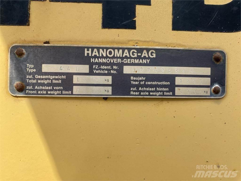 Hanomag 44D Cargadoras sobre ruedas