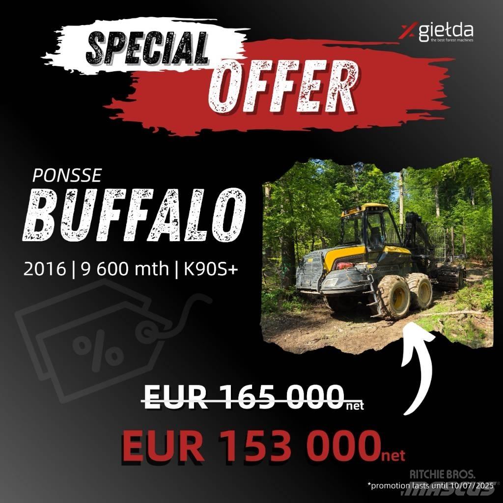 Ponsse Buffalo Autocargadoras