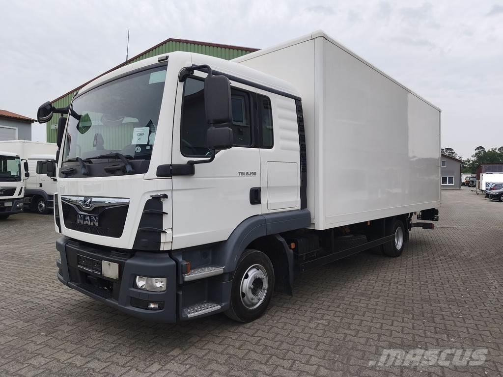 MAN TGL 8.190 Camiones caja cerrada