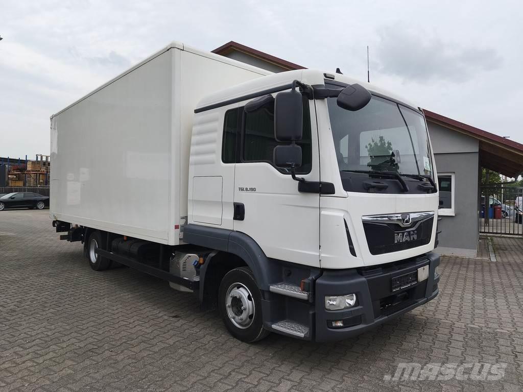 MAN TGL 8.190 Camiones caja cerrada