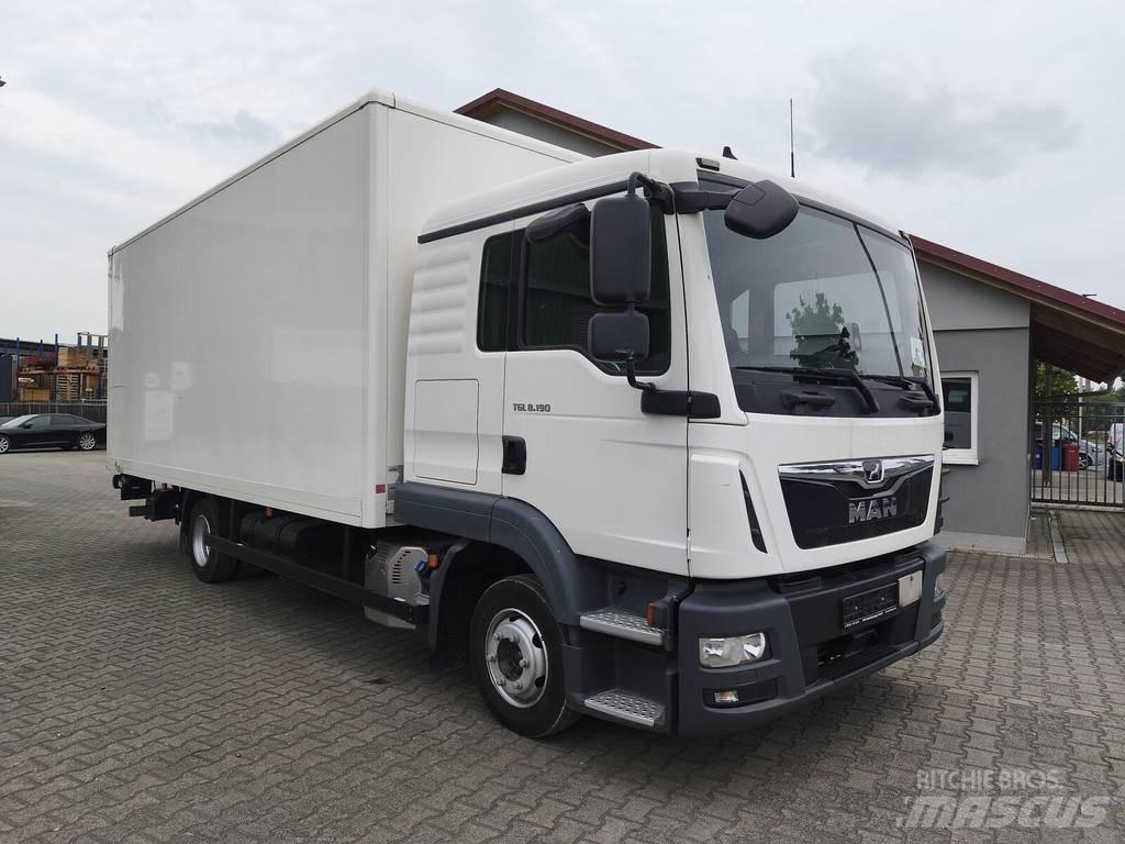 MAN TGL 8.190 Camiones caja cerrada
