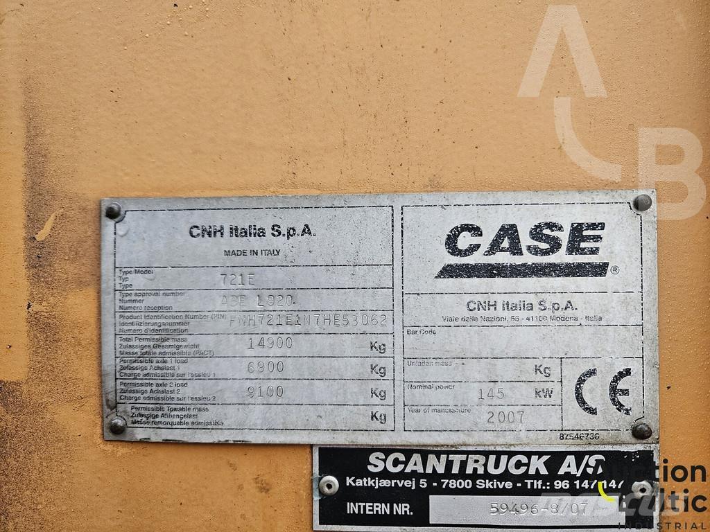 CASE 721 E Cargadoras sobre ruedas