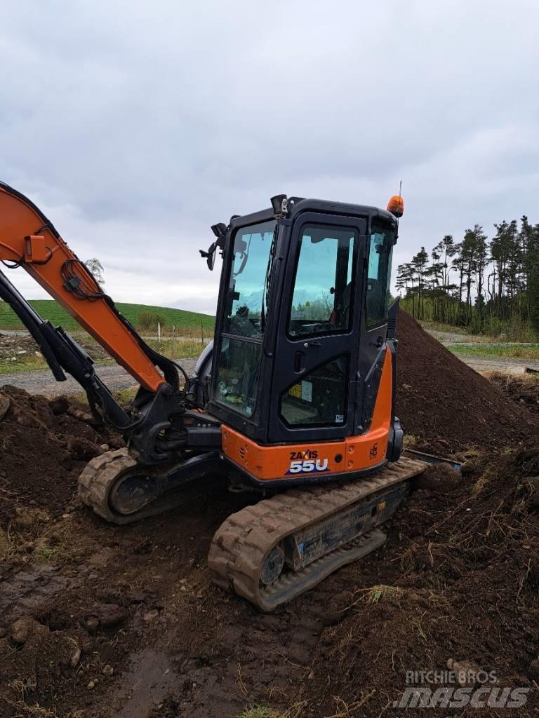 Hitachi ZX55US-6 CLR Mini excavadoras < 7t