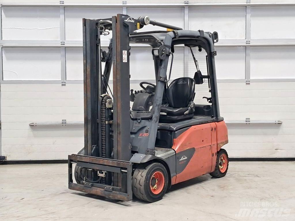 Linde E20PL-02 Carretillas de horquilla eléctrica