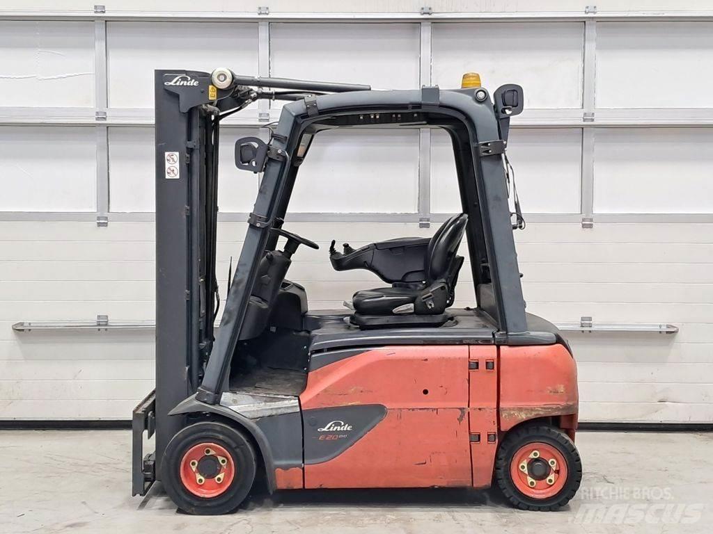 Linde E20PL-02 Carretillas de horquilla eléctrica