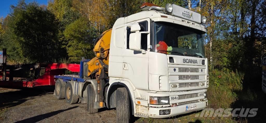 Scania R 144 G Camiones grúa