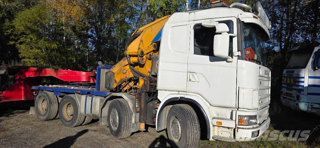 Scania R 144 G Camiones grúa