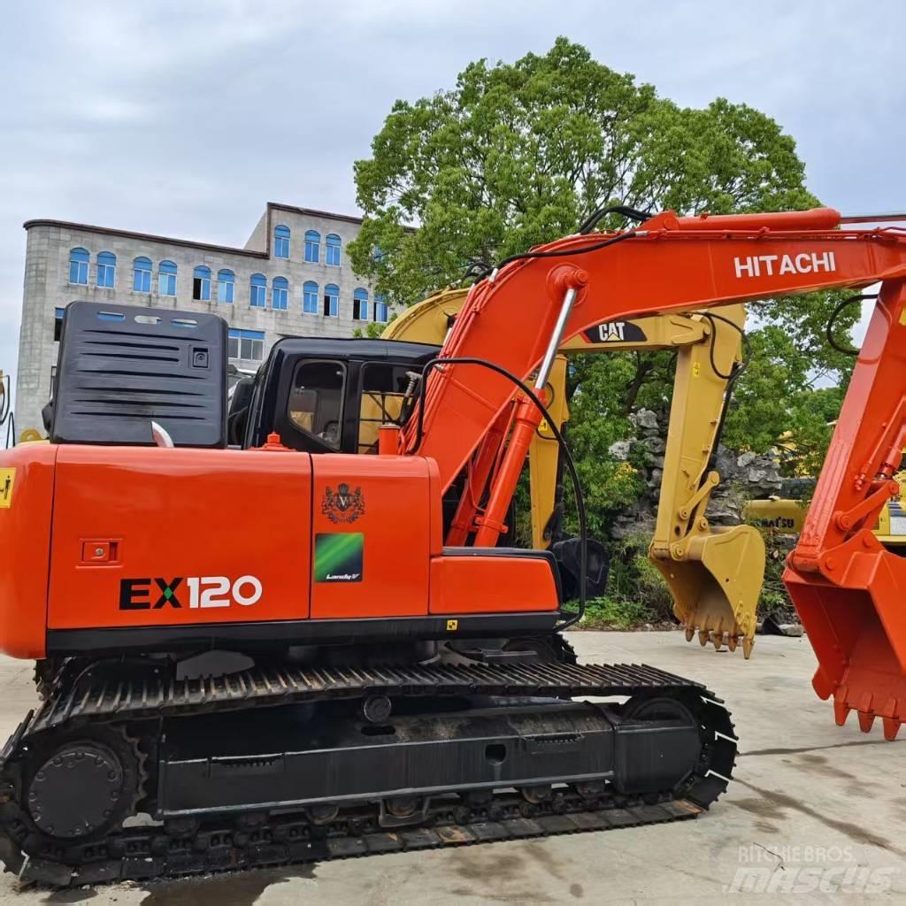 Hitachi EX 120 Excavadoras de cadenas
