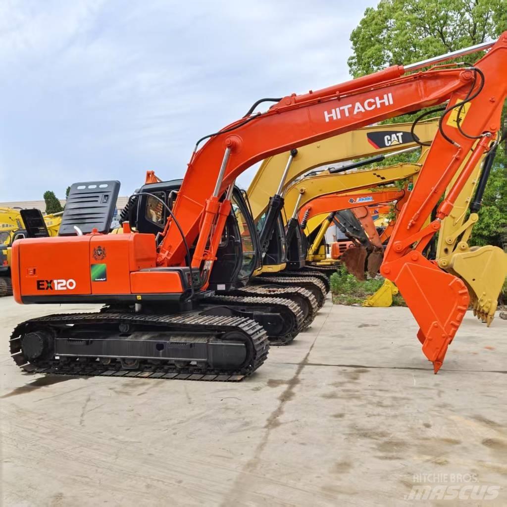 Hitachi EX 120 Excavadoras de cadenas