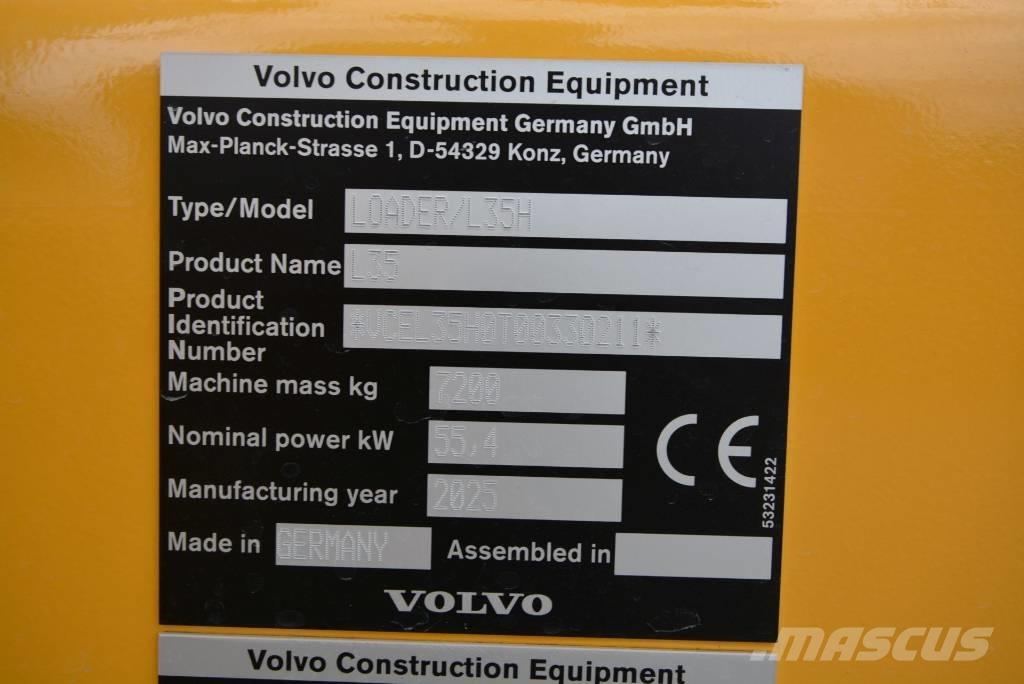 Volvo L 35 H Cargadoras sobre ruedas