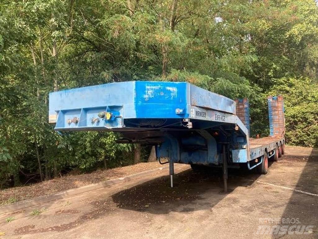 Nicolas B4037D Semirremolques de plataformas planas/laterales abatibles
