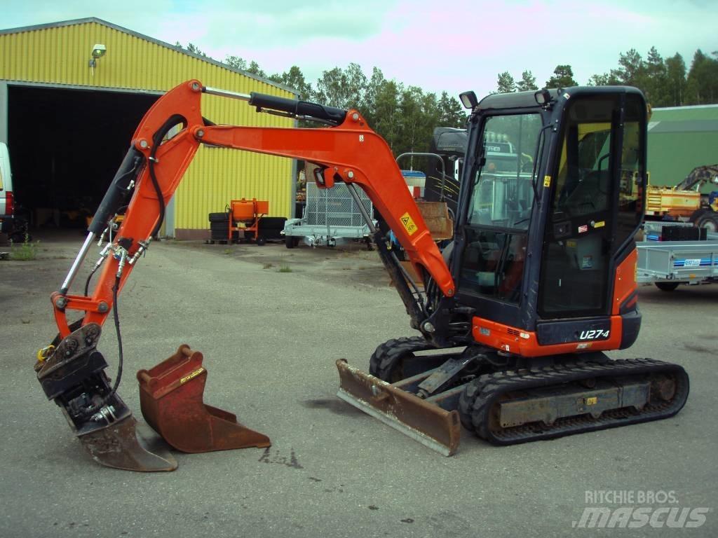 Kubota U 27-4 Mini excavadoras < 7t