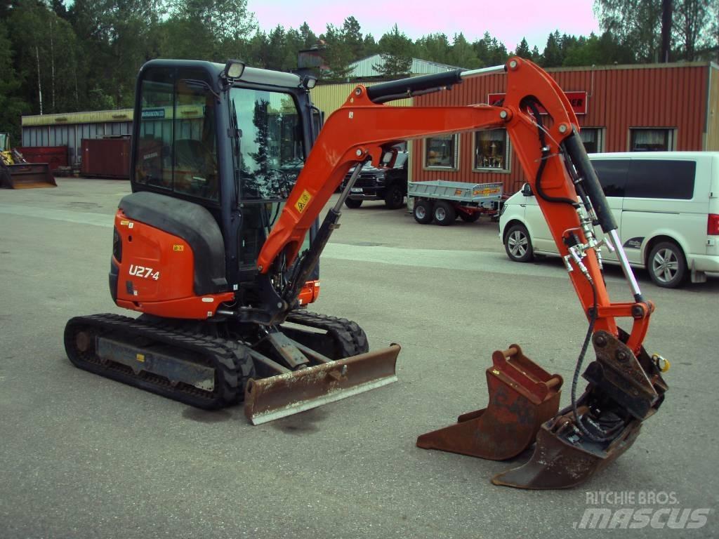 Kubota U 27-4 Mini excavadoras < 7t