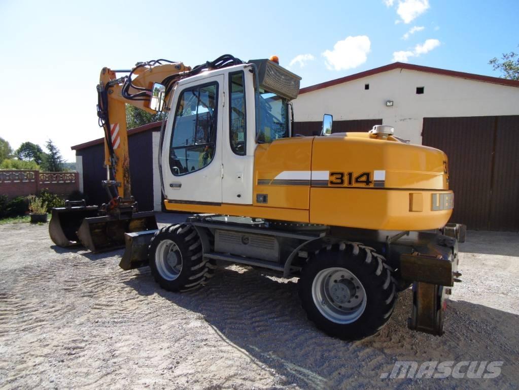 Liebherr A314 Excavadoras de ruedas