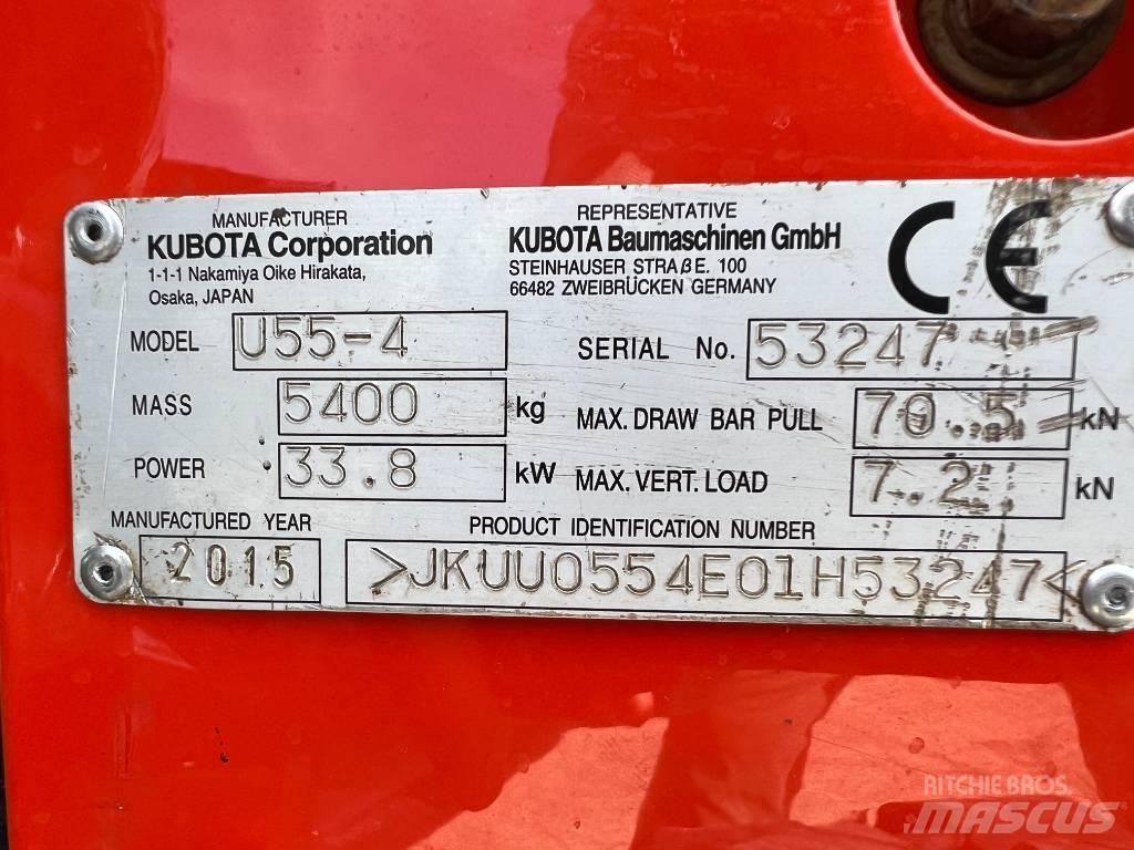 Kubota U 55-4 Mini excavadoras < 7t