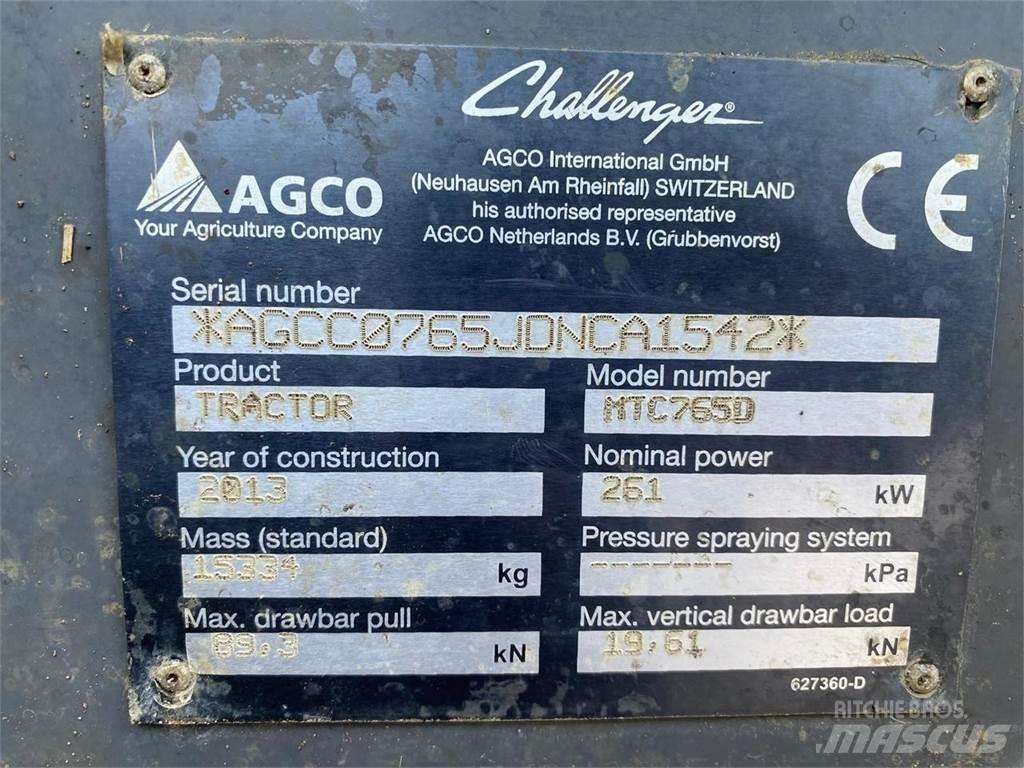 Challenger MT 765D Tractores
