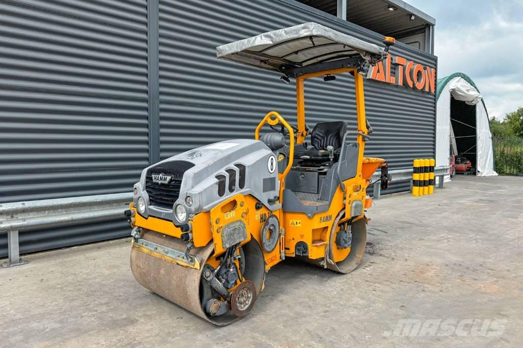 Hamm HD 10 VV Rodillos de doble tambor