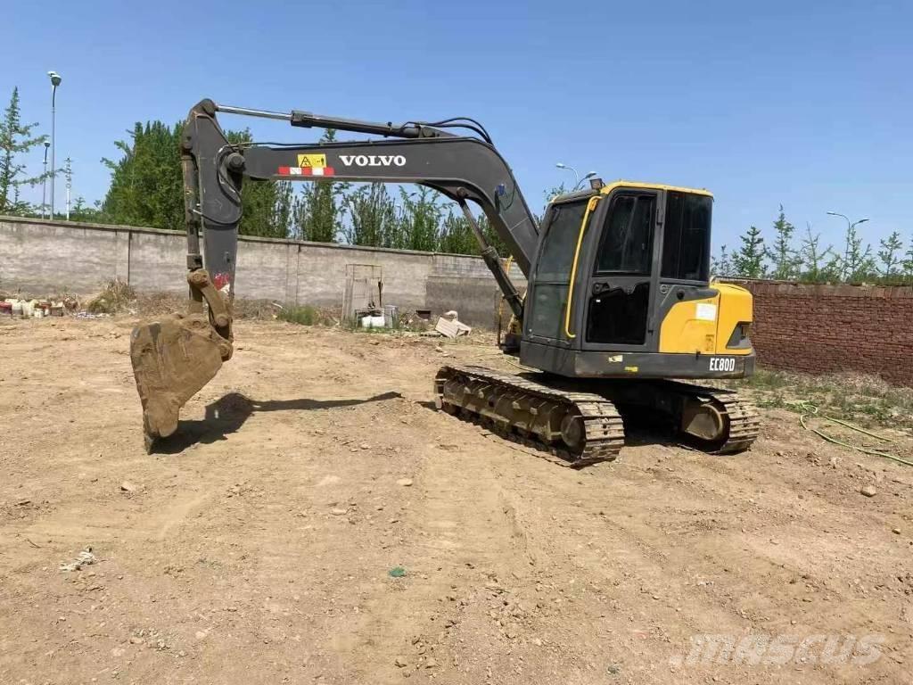 Volvo ec80d Excavadoras de cadenas