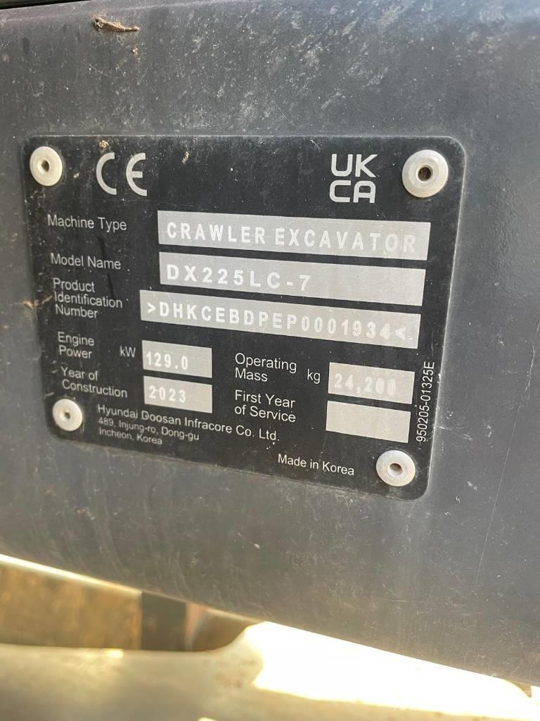 Doosan DX225LC-7 Excavadoras de cadenas