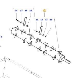 Fenet 5275 C Cadenas, orugas y chasis