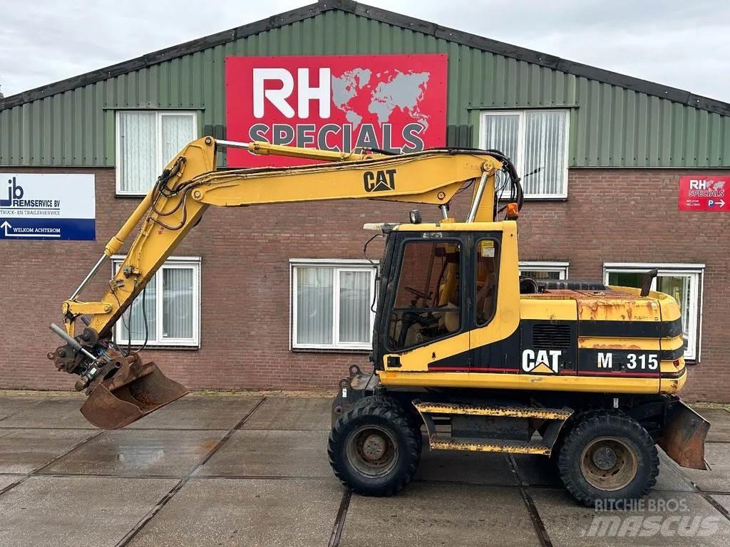 CAT M315 +ROTO CE Excavadoras de ruedas