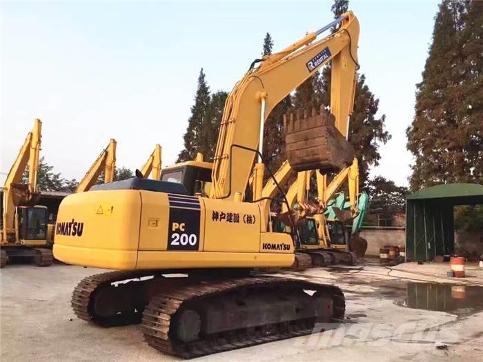 Komatsu PC 200-7 Excavadoras de cadenas