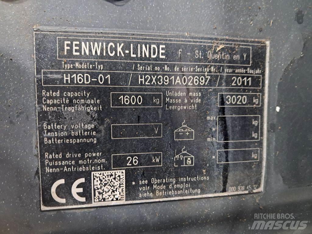 Linde H16D-01 Carretillas diesel
