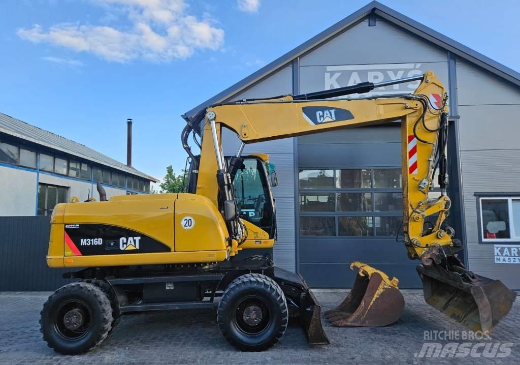 CAT 316D Excavadoras de ruedas