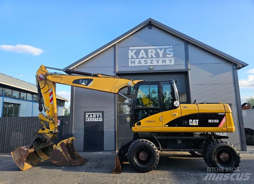 CAT 316D Excavadoras de ruedas