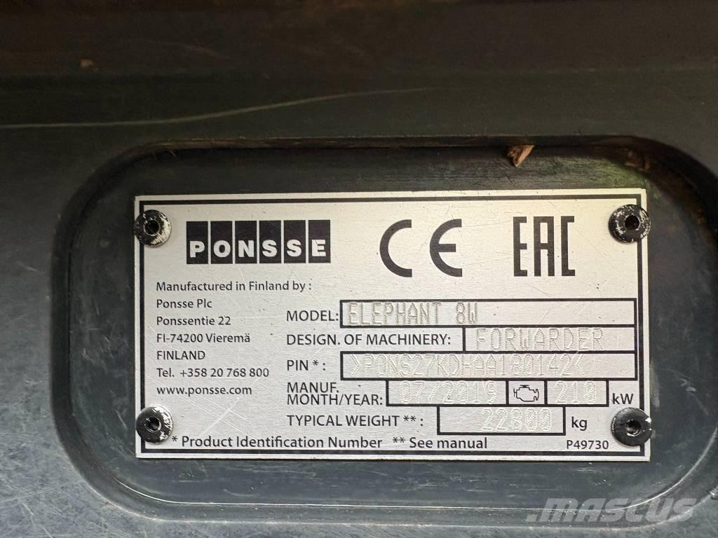 Ponsse Elephant Autocargadoras