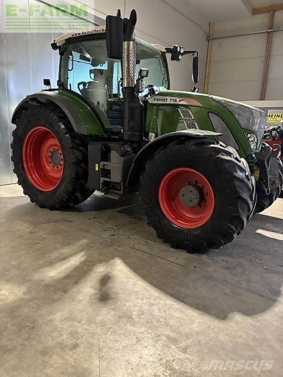 Fendt 718 vario Tractores