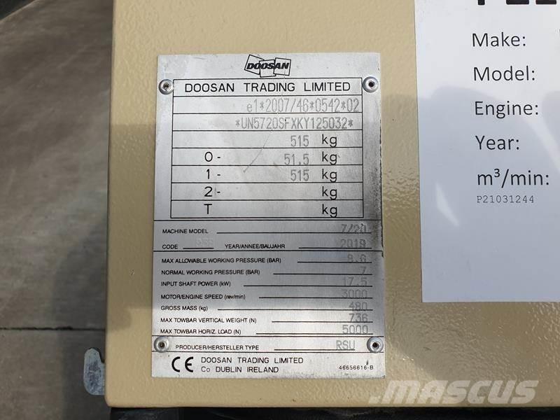 Doosan 7 / 20 Compresores