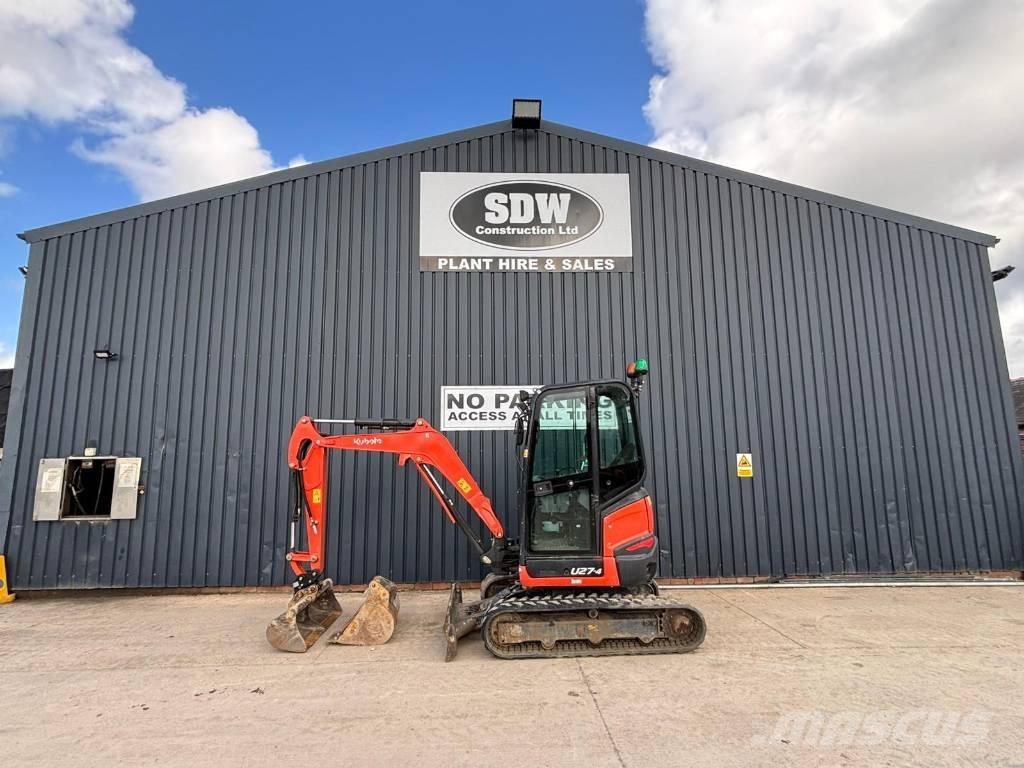 Kubota U 27 Mini excavadoras < 7t