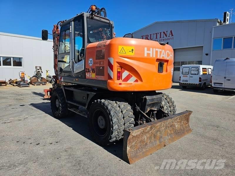 Hitachi ZX 145 W-3 Excavadoras de ruedas