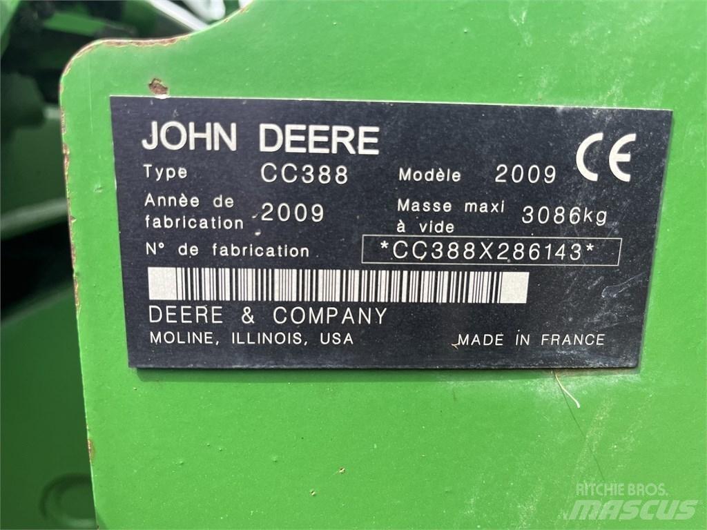 John Deere CC388, Segadoras acondicionadoras