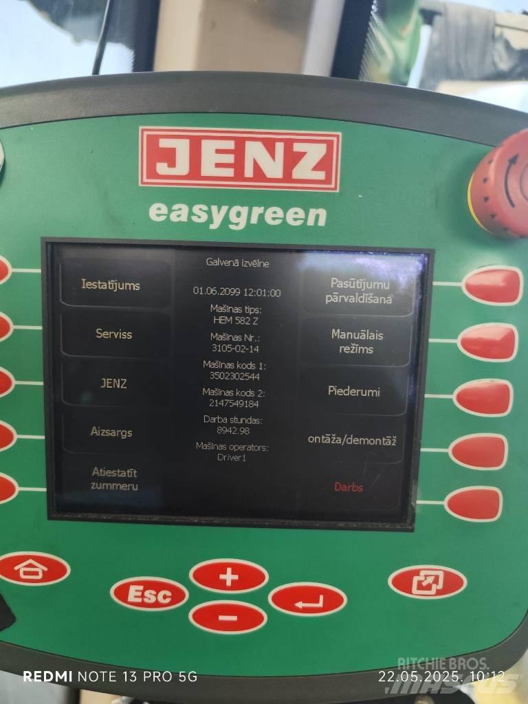 JENZ HEM 582 Z Trituradoras de madera
