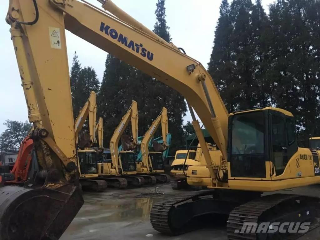 Komatsu PC 200-7 Excavadoras de cadenas