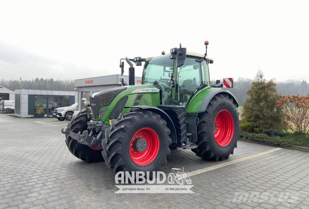 Fendt 720 Vario S4 Tractores