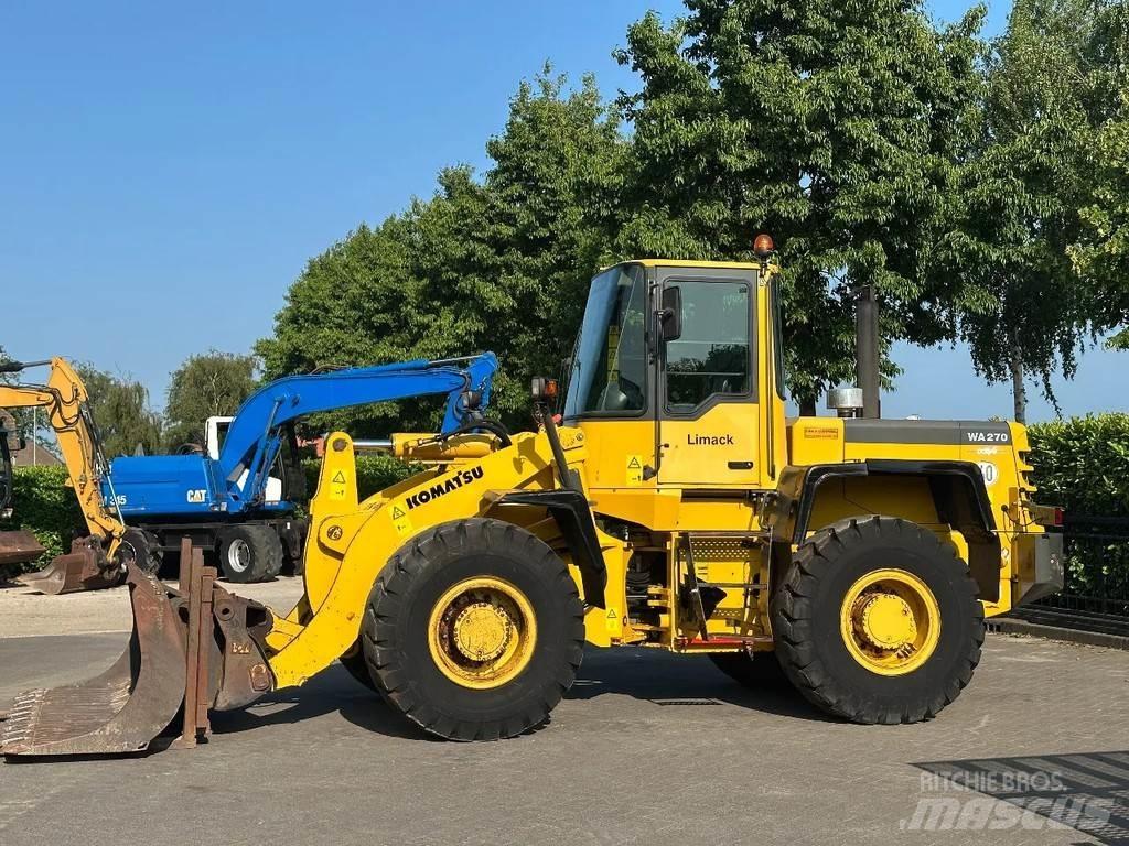 Komatsu WA270-3 Cargadoras sobre ruedas