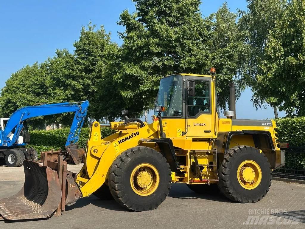 Komatsu WA270-3 Cargadoras sobre ruedas