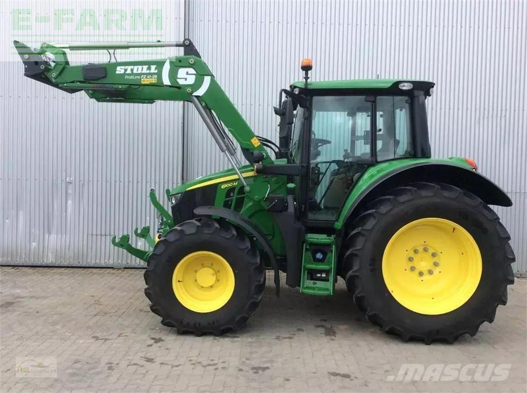 John Deere 6100 m Tractores